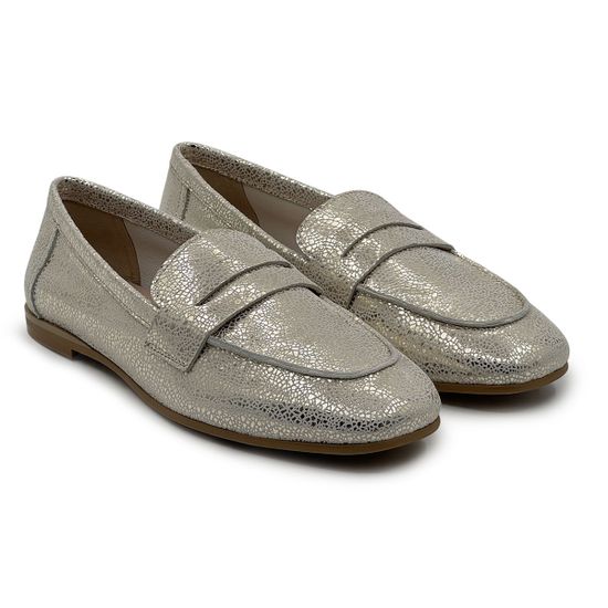 Лоферы CV COVER золотистые кожаные - фото 7, 9811-03 COV ORO