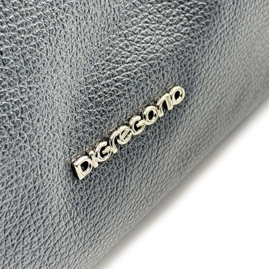 Сумка Di Gregorio черная кожаная - фото 5, 8993 DG NERO