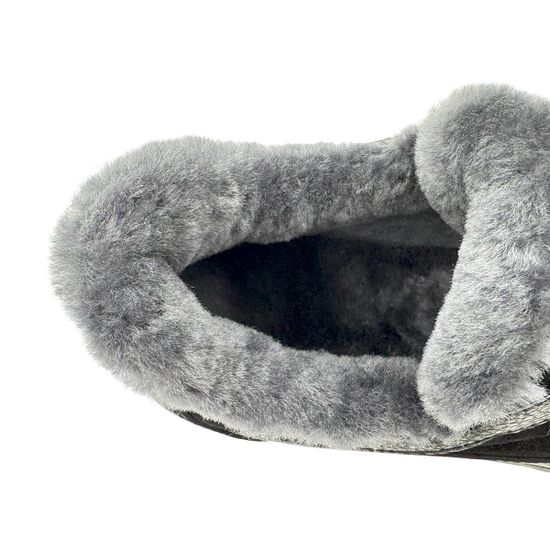 Полуботинки KELTON черные замша/кожа на меху - фото 7, AI0120M KEL NERO