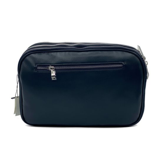 Сумка кросс-боди Renato Angi черная кожаная - фото 3, 