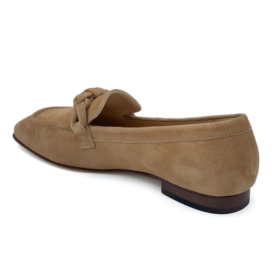 Лоферы MOTCLE коричневые замшевые - фото 3, MOT2366 MOT