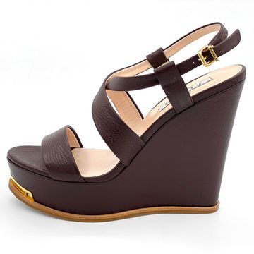 Босоножки Tiffi коричневые кожаные - фото 1, 451/Z90G TI MORO