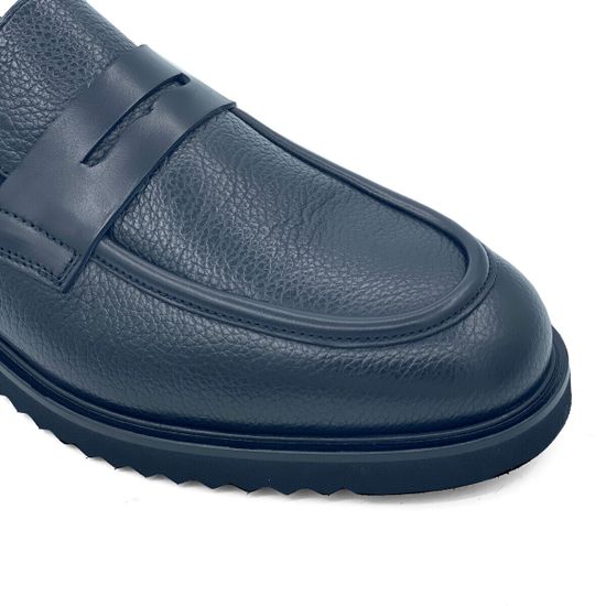 Лоферы Giampieronicola черные кожаные демисезонные - фото 6, S43907 GPN