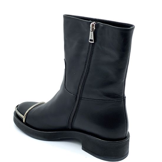 Ботинки Tiffi черные байка - фото 3, 