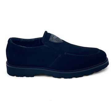 Ботинки Giampieronicola черные замшевые на шерсти - фото 1, G40245B GPN