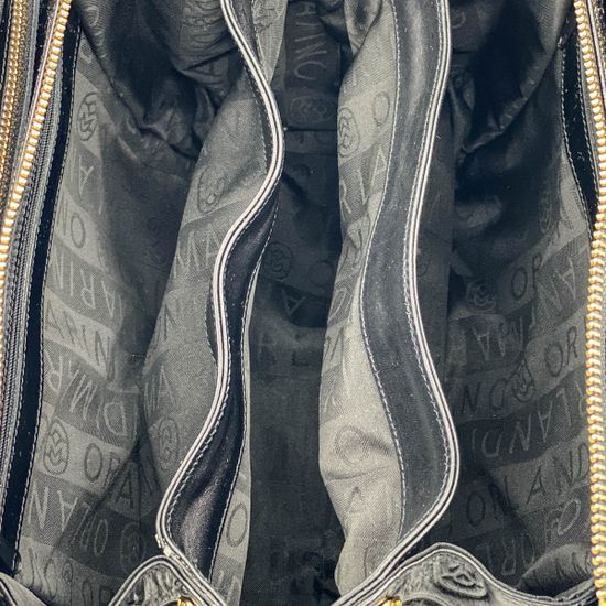 Сумка Marino Orlandi черная лак - фото 5, 