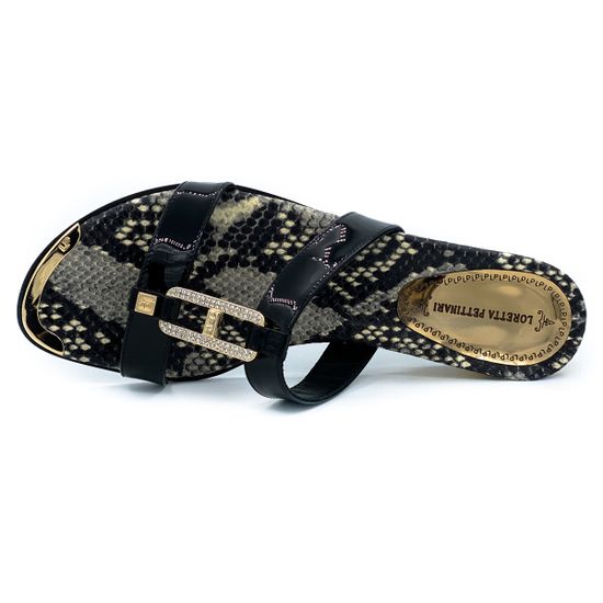 Сабо Loretta Pettinari черные - фото 5, 