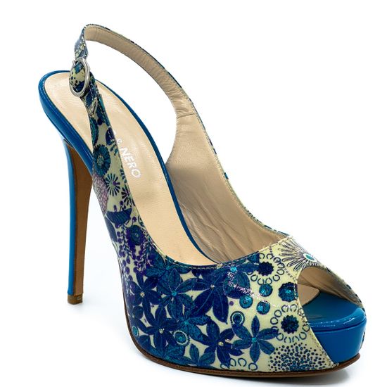 Босоножки Rosso Nero - фото 2, 3498 RN BLU LAK