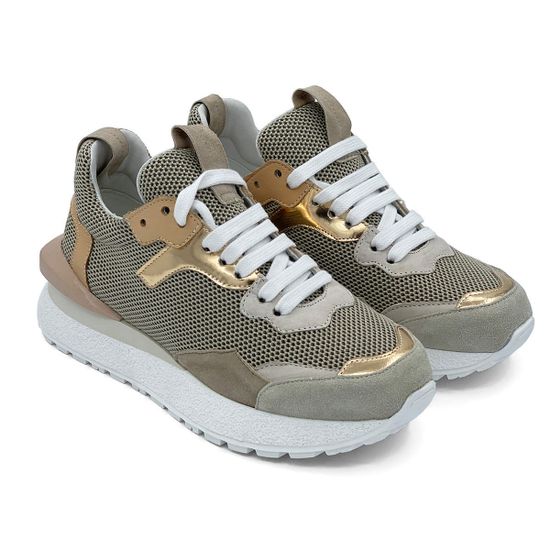 Кроссовки MIMMU серые замша-текстиль N6 - фото 7, F937K5 MIM N6