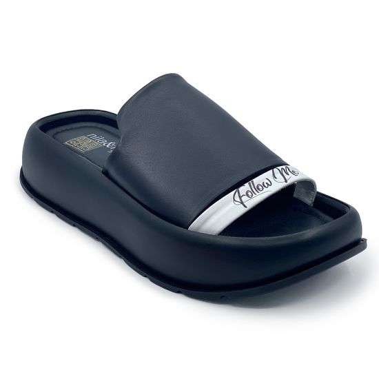 Шлепанцы NULA&amp;NILA черные кожаные - фото 2, NO1860 NIL NERO