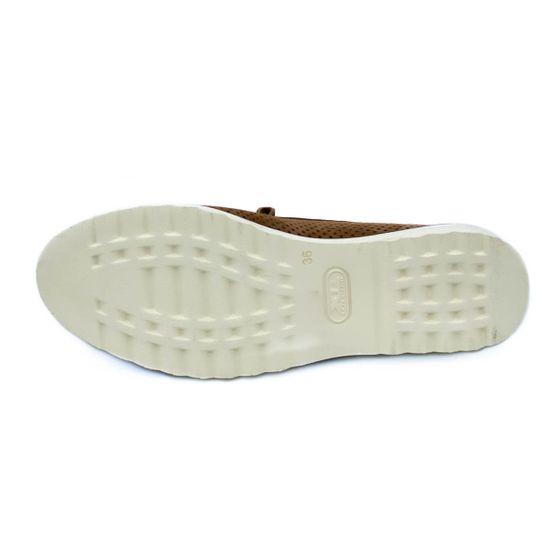 Лоферы Donna Soft коричневые замшевые - фото 4, DS1467 DS