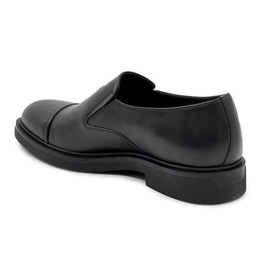 Туфли GIAMPIERONICOLA черные кожаные - фото 3, 46503 GPN NERO