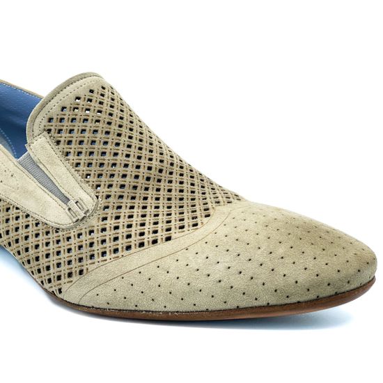 Туфли Bagatto бежевые замшевые - фото 6, 