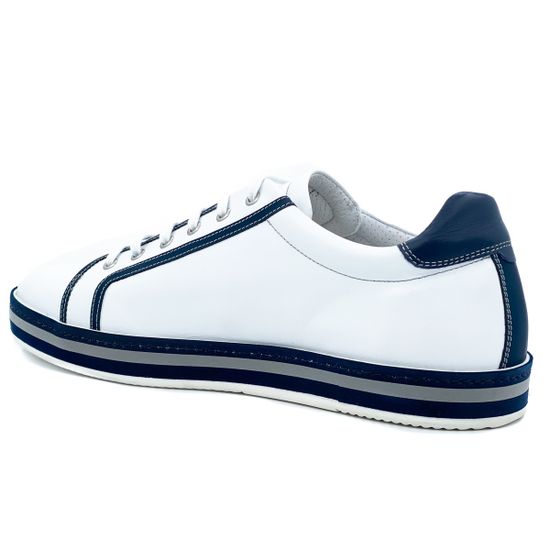 Кеды Giampieronicola белые - фото 3, 