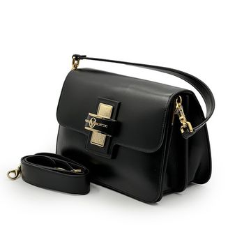 Сумка Valentino Orlandi черная кожаная - фото 2, 7293 VO NERO