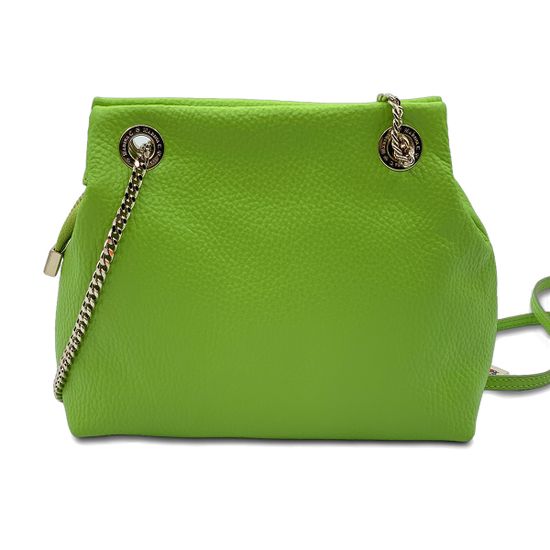 Сумка Marina Creazioni салатовая кожаная - фото 3, B6064 MC SALAT