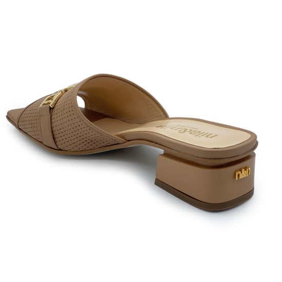 Мюли NIL&amp;NILA бежевые кожаные - фото 3, CM1030 NIL BEIGE