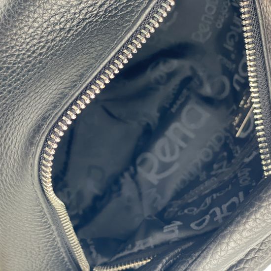 Сумка Renato Angi черная кожаная - фото 5, 