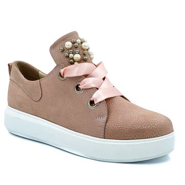 Кеды Cover пастельно-розовые - фото 2, 121-102 COV