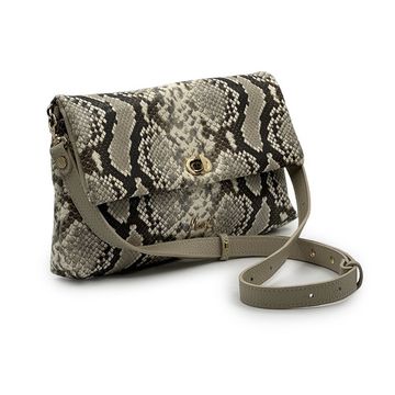 Клатч Marina Creazioni бежевый кожаный &quot;питон&quot; - фото 2, B7082 MC PITON