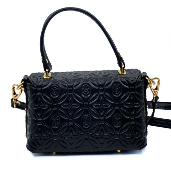 Сумка Marino Orlandi черная кожаная - фото 3, 