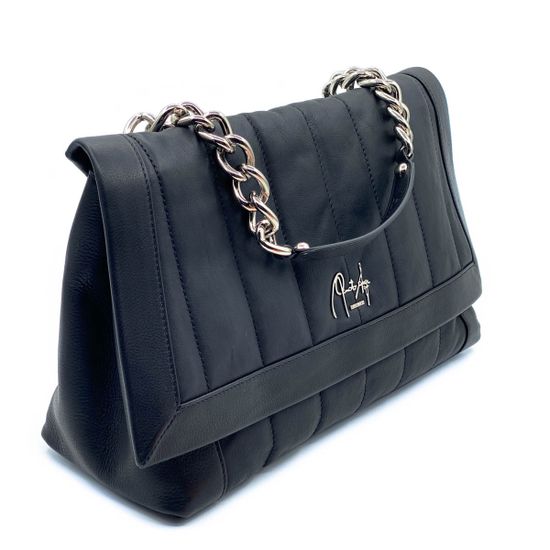 Сумка Renato Angi черная кожаная - фото 2, 