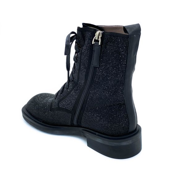 Ботинки Tuffoni черные замшевые Байка - фото 3, 