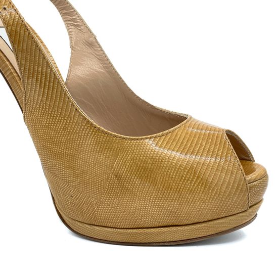 Босоножки Left&amp;Right рыжие из лакированной кожи - фото 6, Y7 LR