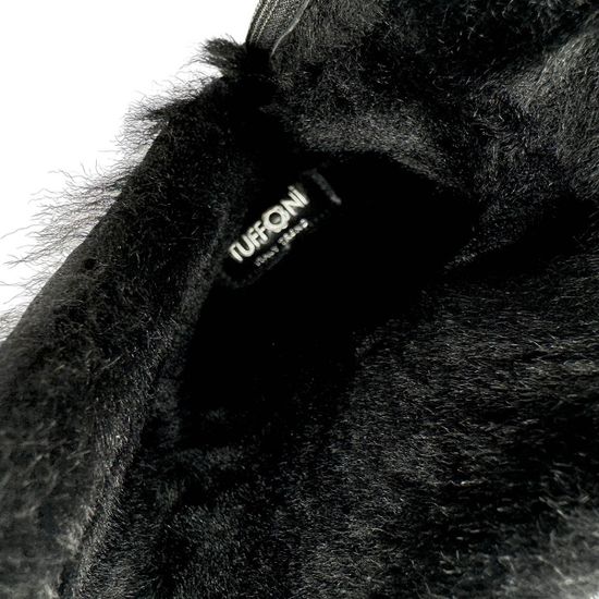 Ботинки высокие TUFFONI черные кожа/лак на меху - фото 7, 2424048PF TUF NERO