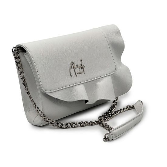 Сумочка Renato Angi белая кожаная - фото 2, 2805781 RA BIANCO