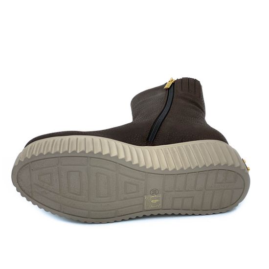 Ботинки Ilasio Renzoni коричневые кожаные Байка - фото 4, 