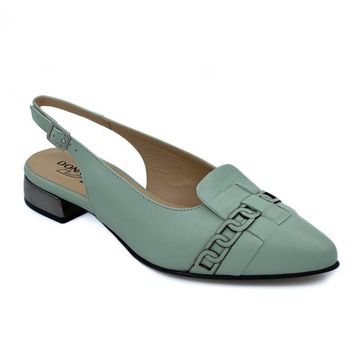 Туфли Donna Soft мятные кожаные - фото 2, MOT1976 DS EUFORIA