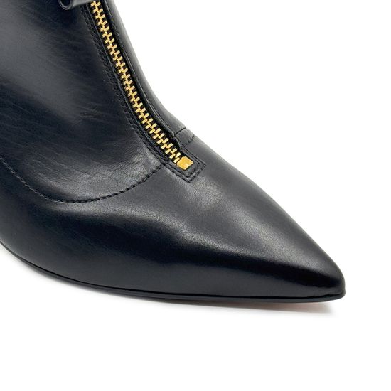 Ботильоны TUFFONI черные кожаные демисезонные - фото 6, 1422009LL TUF NERO