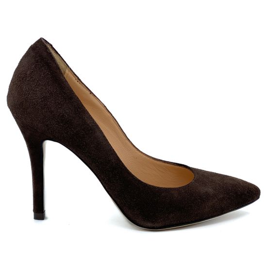 Туфли Ilian Fossa коричневые замшевые - фото 1, 