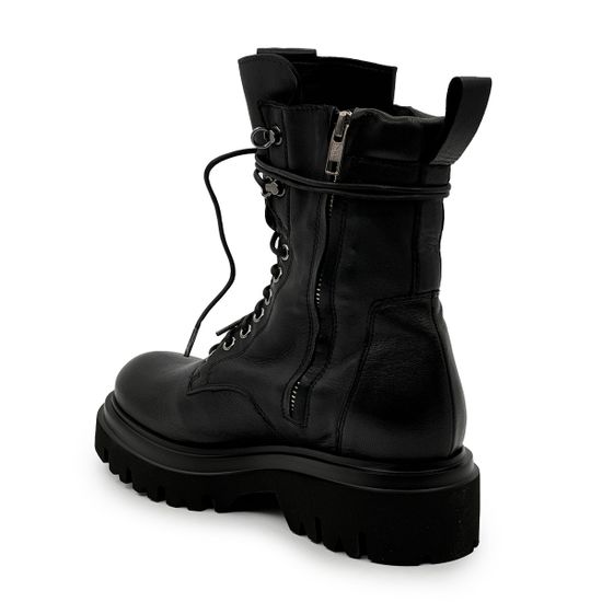 Ботинки берцы FRU.IT черные кожаные на байке - фото 3, 8995L FR