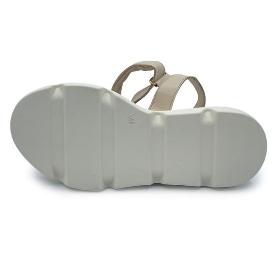 Босоножки NILA&amp;NILA бежевые кожаные - фото 4, ET1122 NIL BEIGE