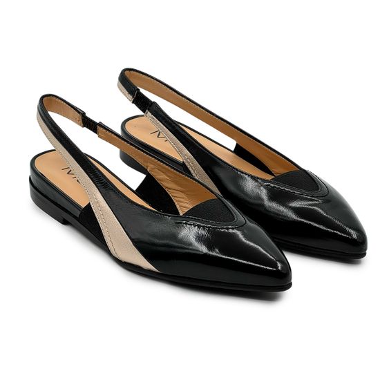 Туфли летние MOT-CLE черные лакированные - фото 7, MOT3160 MOT NERO