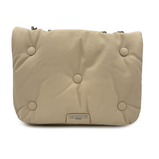 Сумка Renato Angi бежевая кожаная - фото 1, 3203411 RA BEIGE