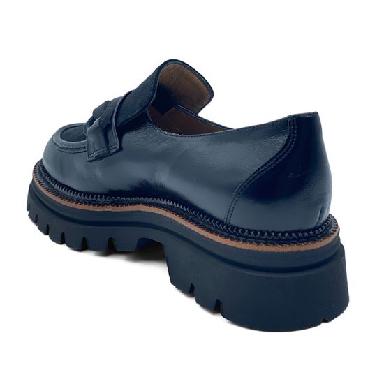 Лоферы MOTCLE черные кожа/замша демисезонные - фото 3, MOT2436 MOT