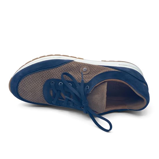 Кроссовки LAB MILANO синие замшевые - фото 5, 605-6 LAB BLU