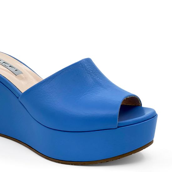 Сабо Tiffi синие кожаные - фото 6, 405/Z60 TI BLU