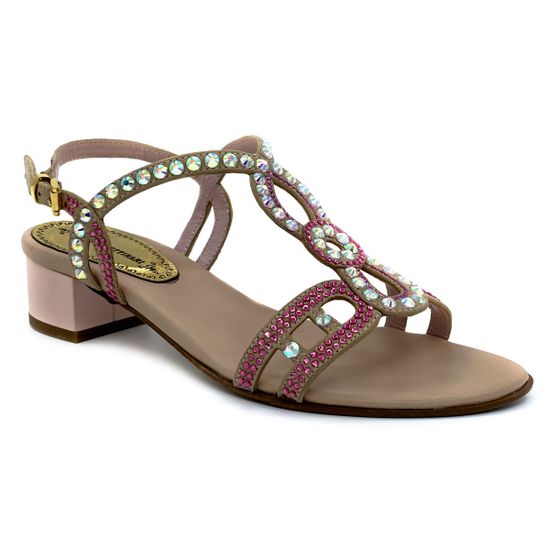 Босоножки Loretta Pettinari бежевые - фото 2, 