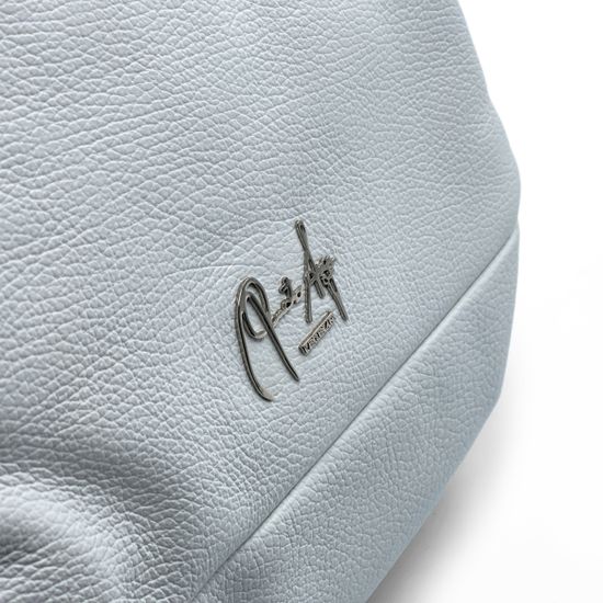 Сумка-рюкзак Renato Angi белая кожаная - фото 4, 