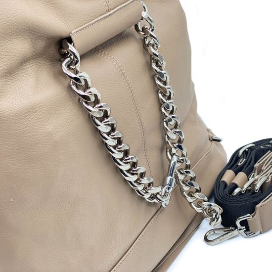 Сумка Renato Angi бежевая кожаная - фото 3, 2704581 RA BEIGE