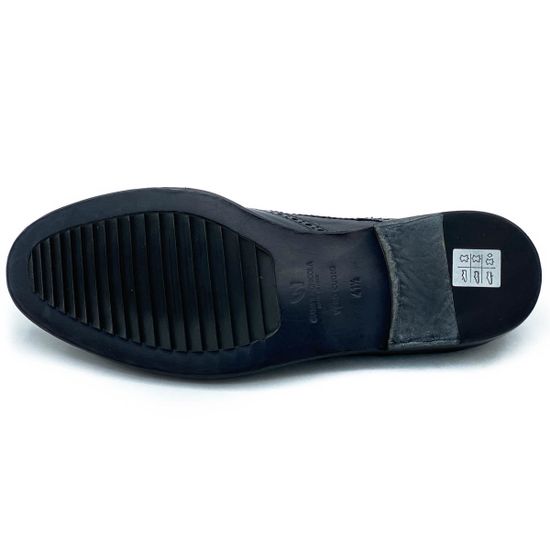 Ботинки Giampieronicola синие кожаные демисезонные - фото 4, 42702A GPN BLU