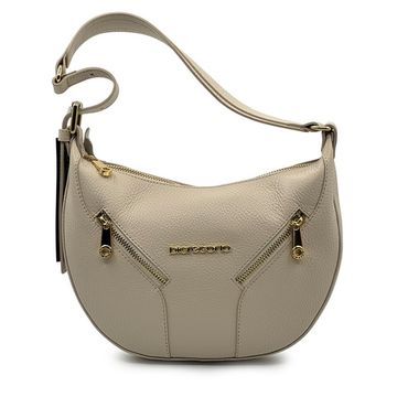 Сумка Di Gregorio бежевая кожаная - фото 1, 1982 DG BEIGE