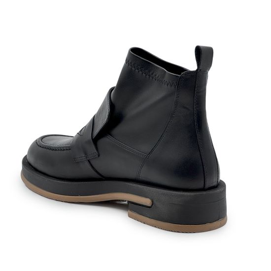 Ботинки Lab Milano черные кожаные демисезонные - фото 3, 4402 LAB NAPPA