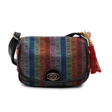 Сумка Marino Orlandi текстиль мультиколор - фото 1, 3392 MO MULT