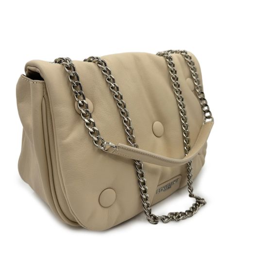 Сумка Renato Angi бежевая кожаная - фото 2, 3203511 RA BEIGE