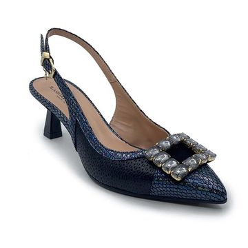 Туфли открытые Ilasio Renzoni черные кожаные - фото 2, 6794 IR NERO